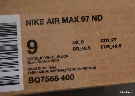 A BQ7565-400 DAY HAVE INDIGO AIR MAX 97 NIKE NIKE STORM(GS) 0702